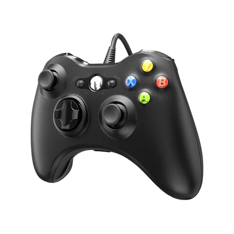 دسته بازی کامپیوتر سیم دار طرح XBOX 360 مدل HS-122 — تصویر ۳