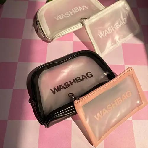 واش بگ مدل تیم دایره WASH BAG سایز کوچک — تصویر ۳
