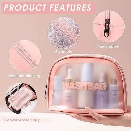 واش بگ مدل تیم دایره WASH BAG سایز کوچک — تصویر ۸