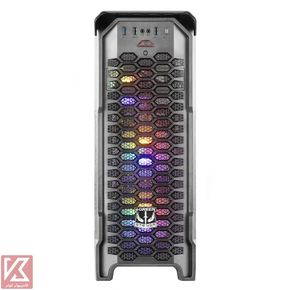 کیس گرین استرایکر مدل STRIKER FRGB — تصویر ۵