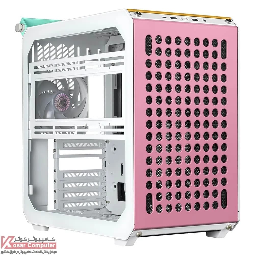کیس کولر مستر مدل QUBE 500 Flatpack Macaron