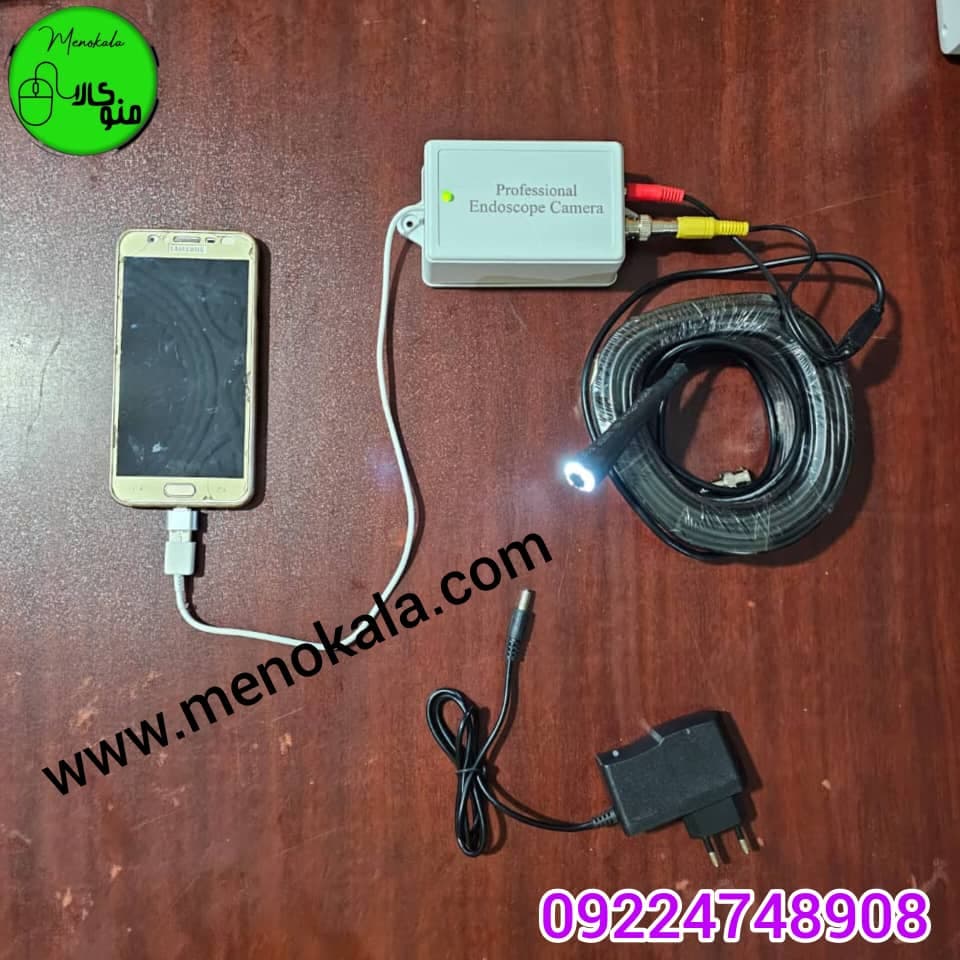 دوربین اندوسکوپی شلنگی ۲۰ متری موبایل اصل |دوربین اندوسکوپی صنعتی — تصویر ۹