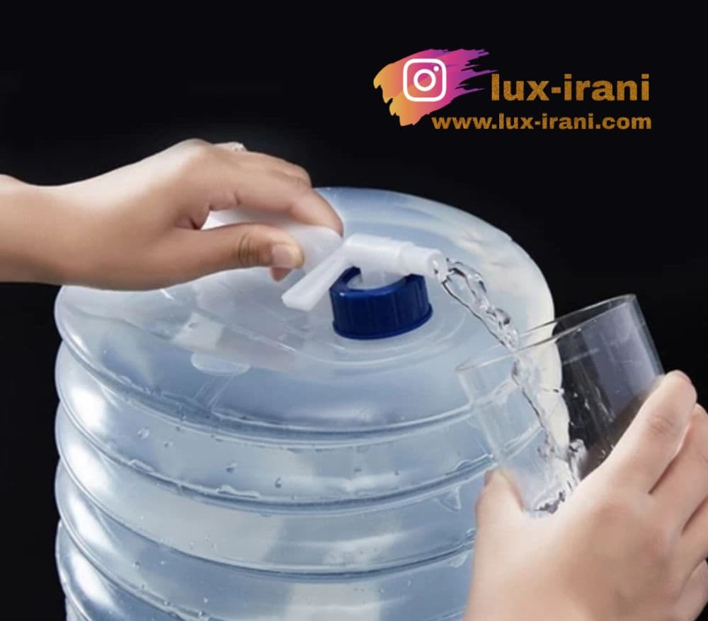 کلمن تاشو مسافرتی ده لیتر — تصویر ۷