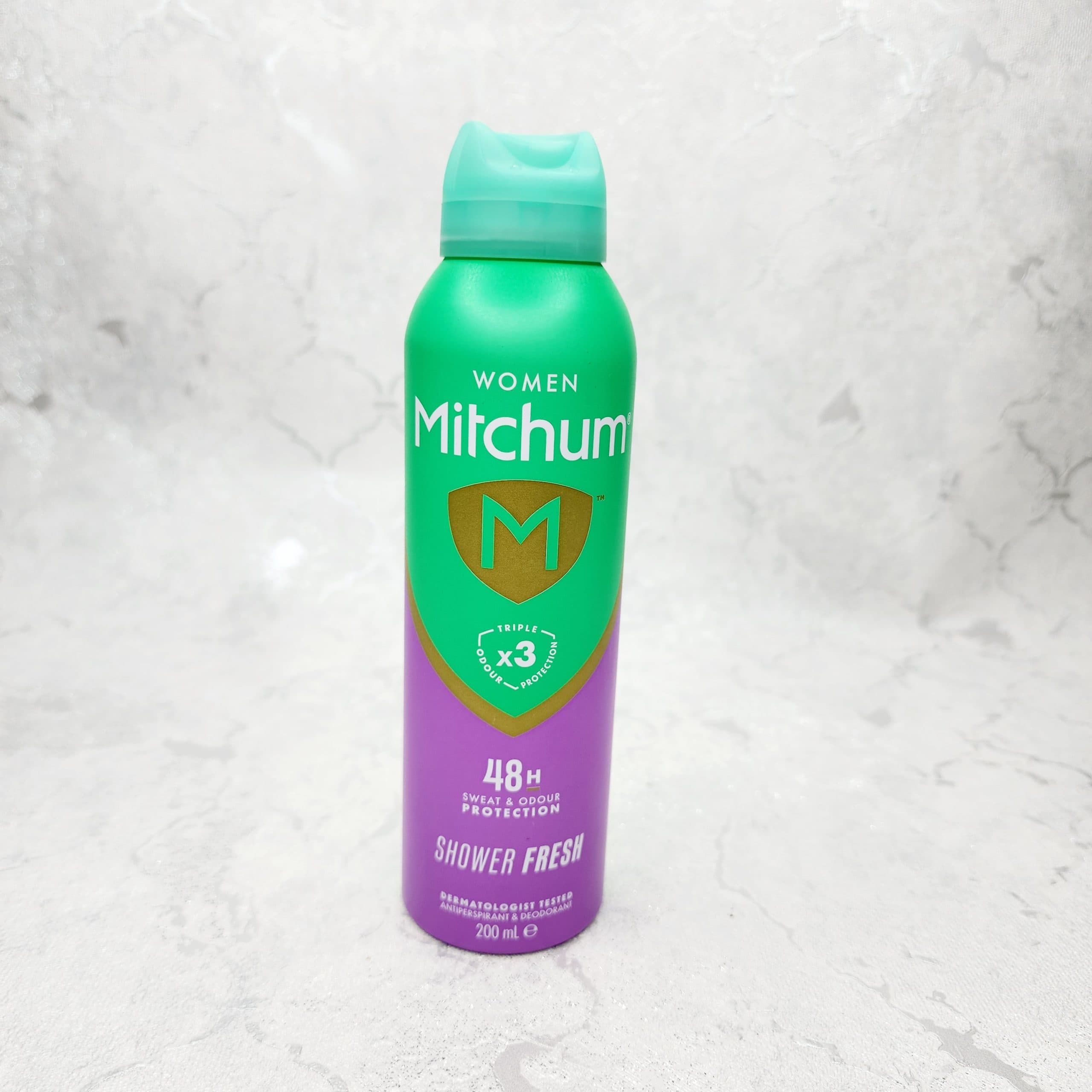 اسپری ضدتعریق 48 ساعته زنانه میچام مدلShower Fresh (رایحه تمیزی و حس تازگی) حجم 200 میل — تصویر ۵