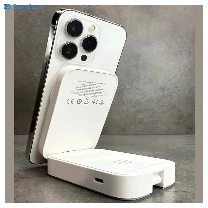 استند و شارژر وایرلس چند کاره 15 وات مکدودو CH-5090 مخصوص محصولات اپل — تصویر ۷