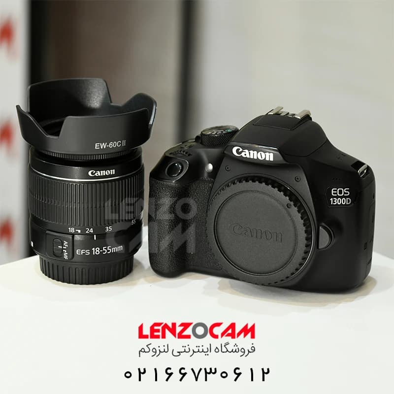 دوربین کانن استوک مدل Canon 1300D با لنز 55-18
