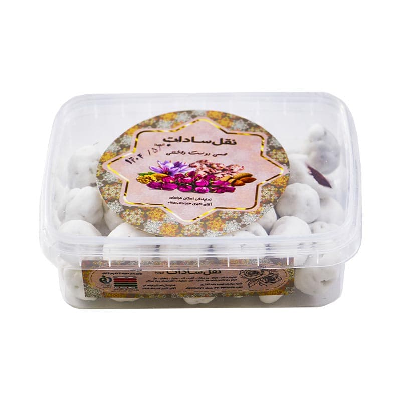 نقل بادام بیدمشک ارومیه سادات 250 گرم