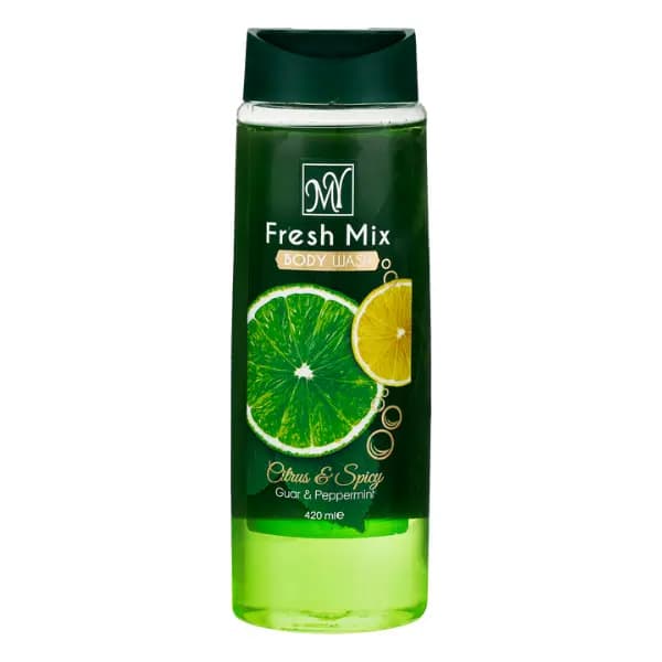 شامپو بدن فرش میکس مای انرژی بخش حاوی عصاره لیمو 420 میلFersh Mix Mai energizing body shampoo containing lemon extract 420 ml — تصویر ۱۰