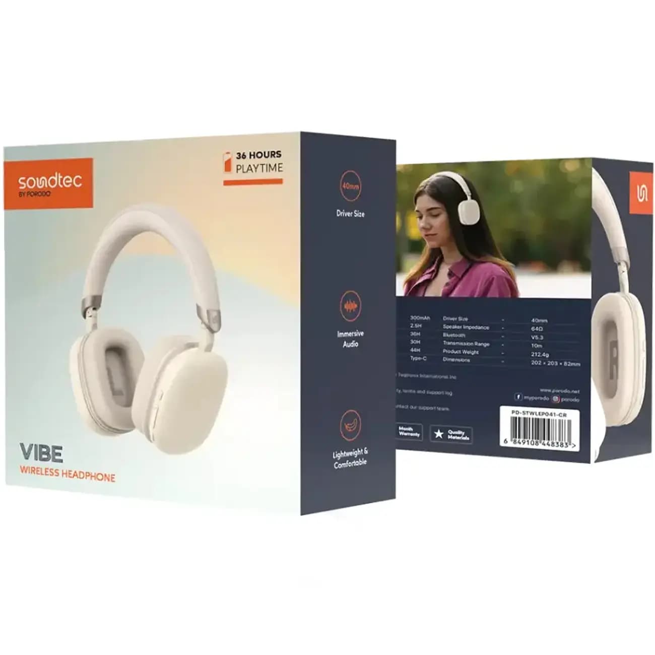 هدفون بلوتوثی پرودو Vibe PD-STWLEP041 — تصویر ۹