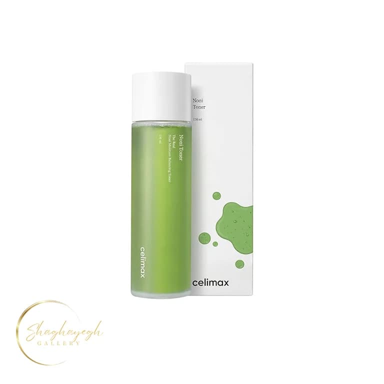 تونر ابرسان و متعادل کننده پوست سلیمکس نونی 150 میل Celimax The Real Noni Moisture Balancing Toner 150ml — تصویر ۲