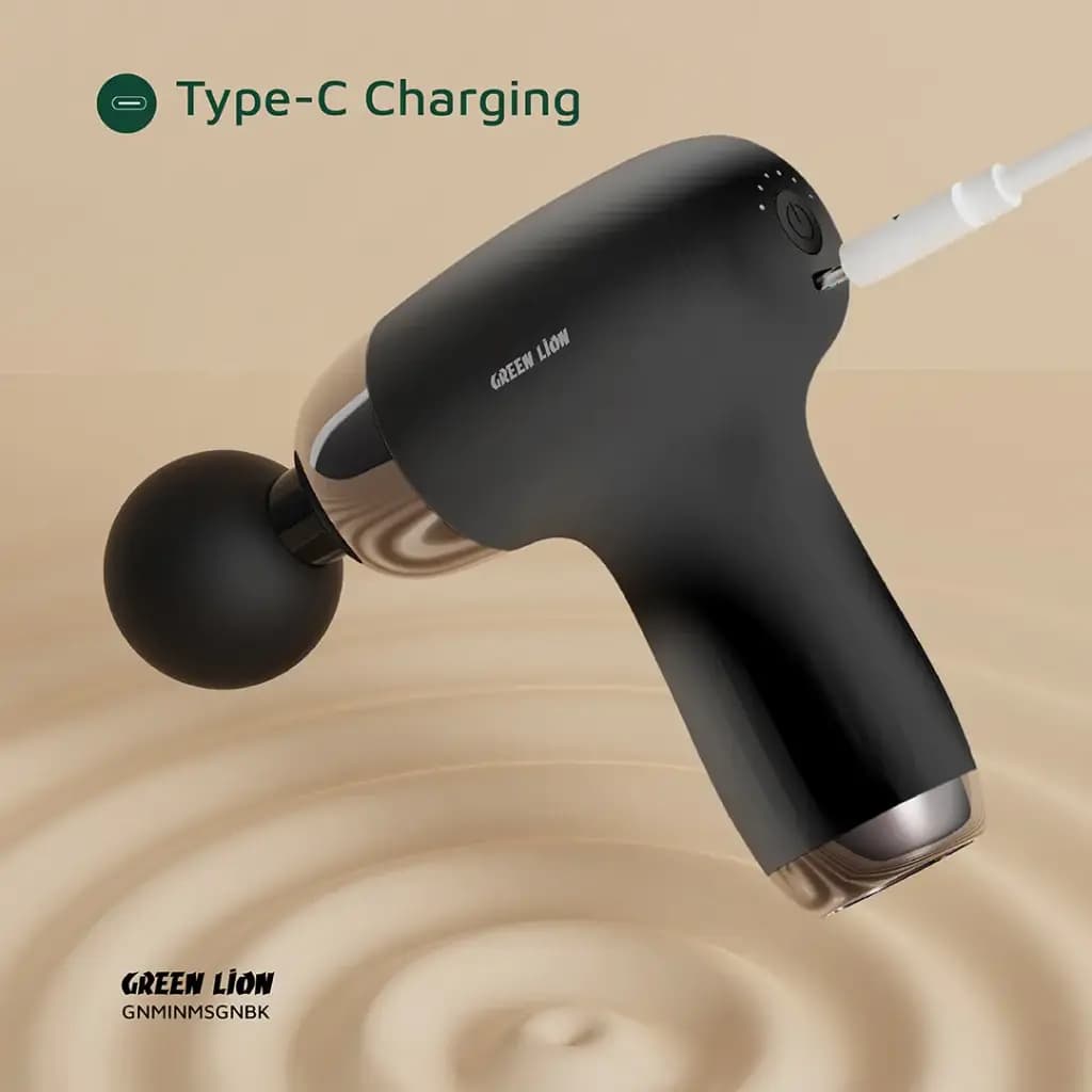 مینی ماساژور گان گرین لاین مدل MINI MASSAGE GUN — تصویر ۹