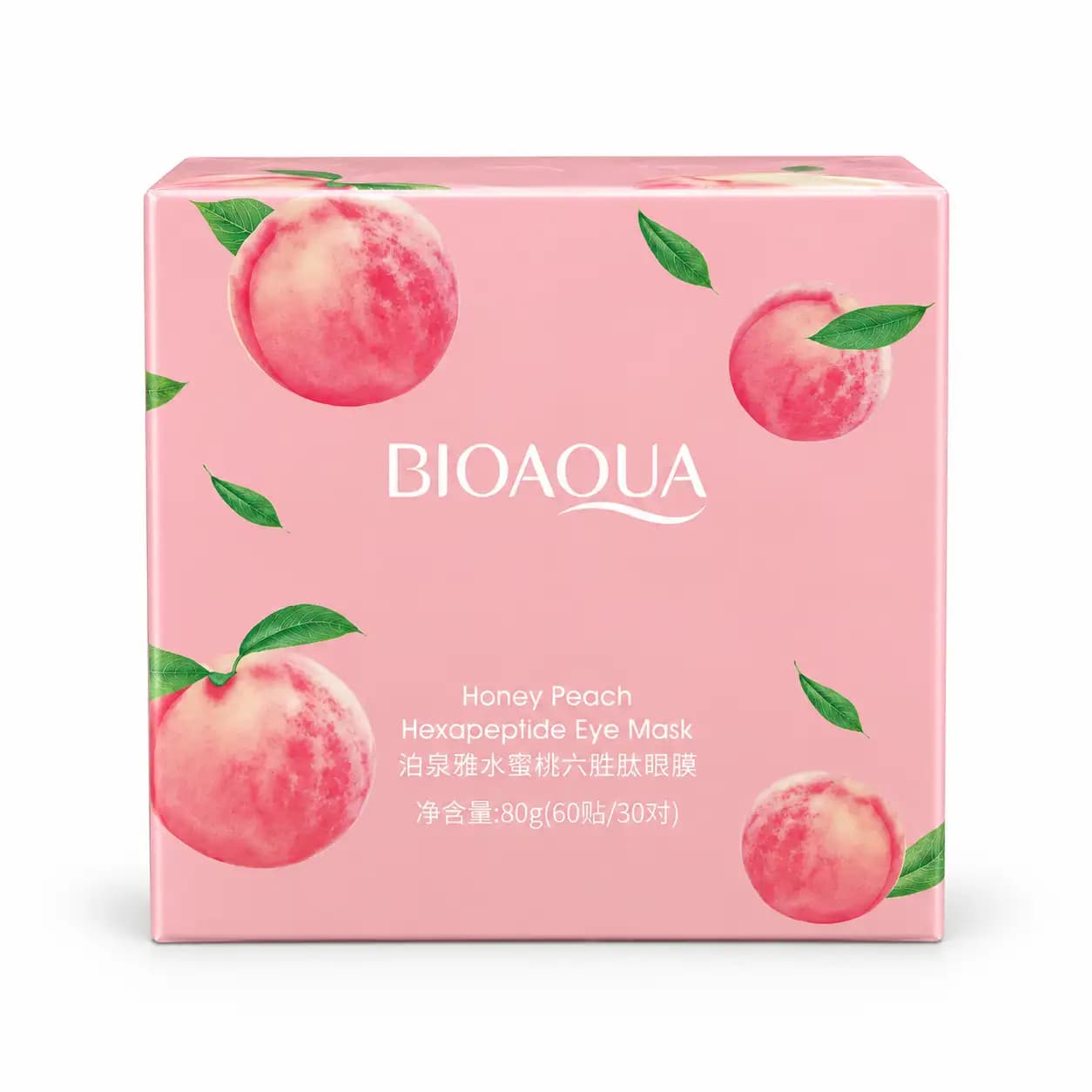 ماسک زیر چشم هلو مدل Honey Peach Eye Mask بسته 60 عددی وزن 80 گرم — تصویر ۳