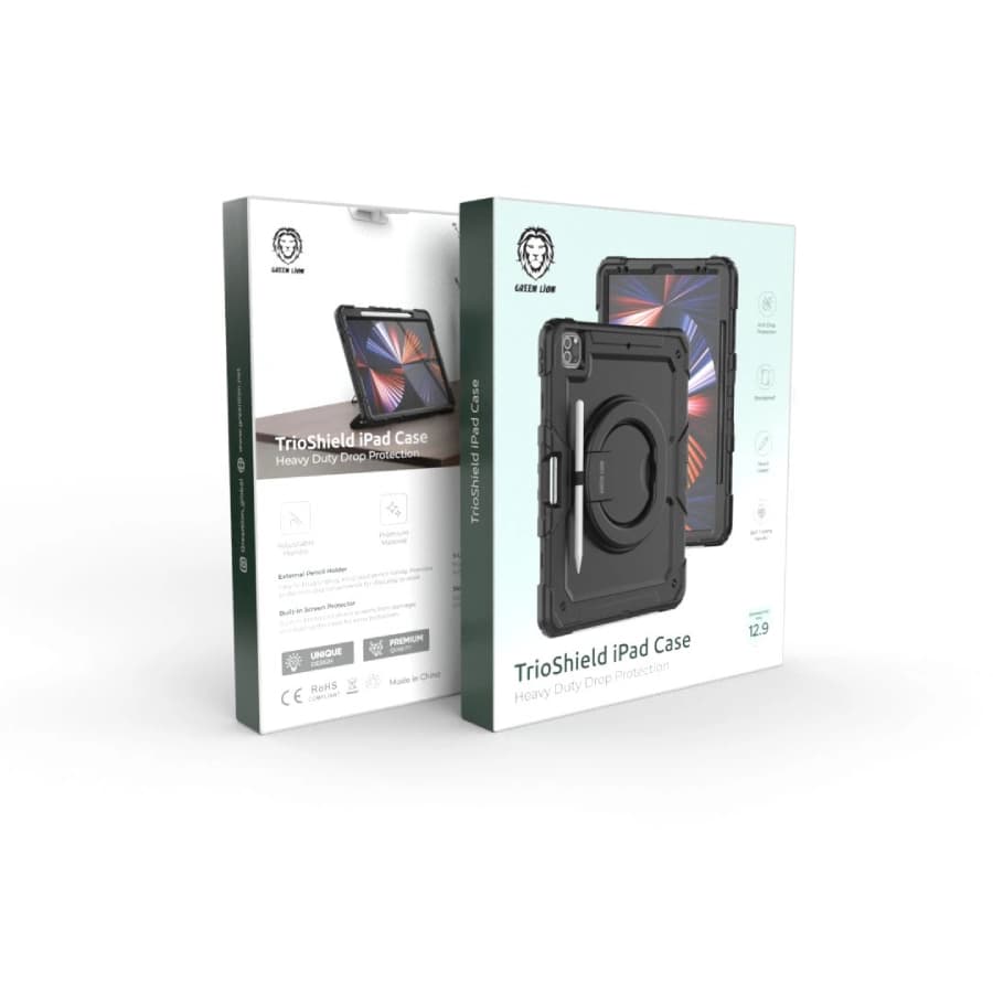 کاور تبلت اپل iPad 12.9 Inch گرین لاین مدل TrioShield — تصویر ۷
