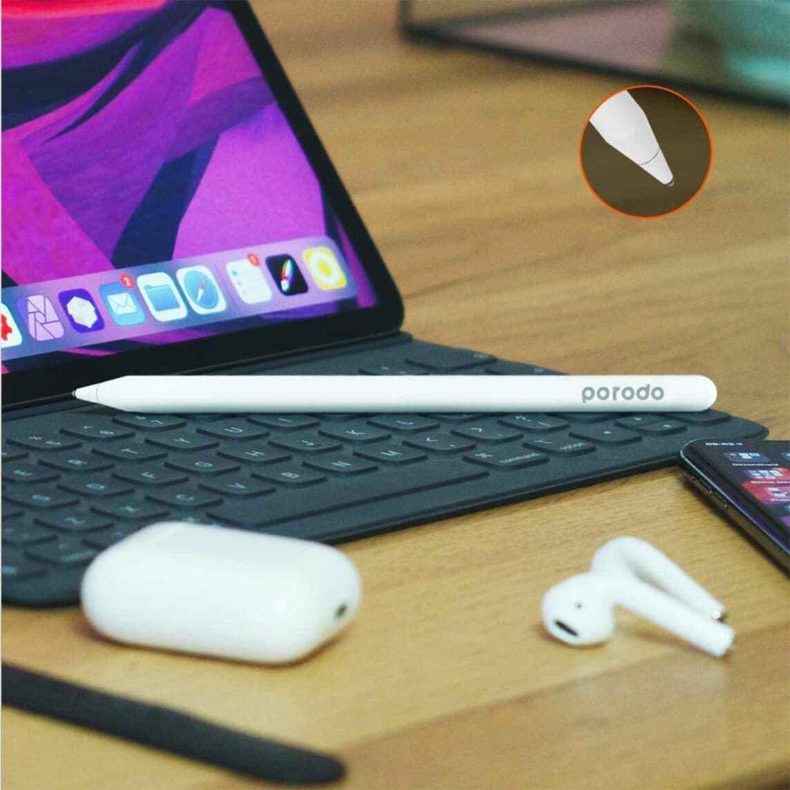 قلم لمسی پرودو Porodo Universal Pencil PD-MGPEN — تصویر ۶