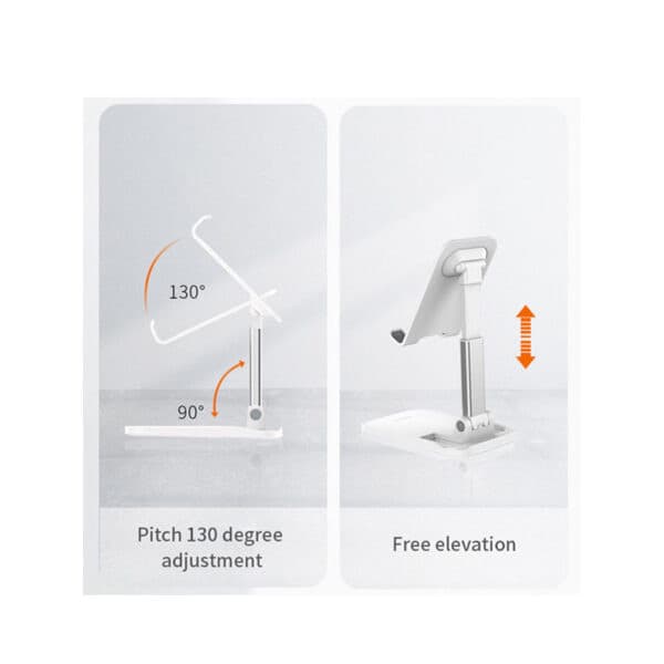 پایه نگهدارنده رومیزی موبایل و تبلت رچی مدل Recci RHO-M10 Desktop Smartphone Holder — تصویر ۱۰