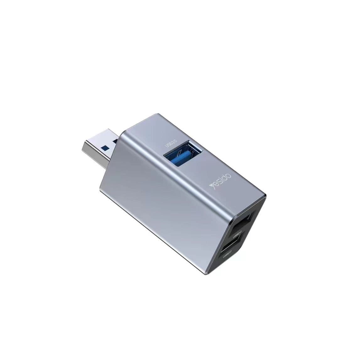 هاب 3 پورت یسیدو Yesido HB14 3-in-1 HuB Adapter — تصویر ۶