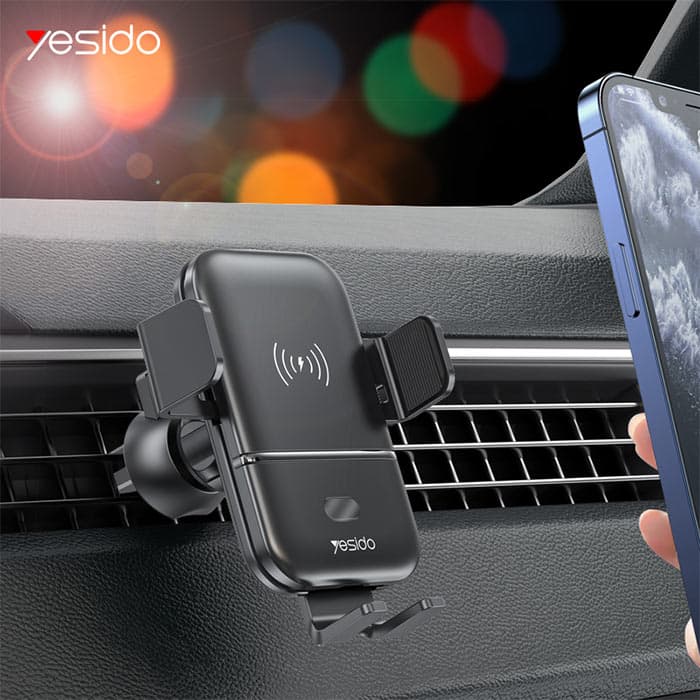 پایه نگهدارنده و شارژر بی سیم یسیدو YESIDO C121 — تصویر ۶