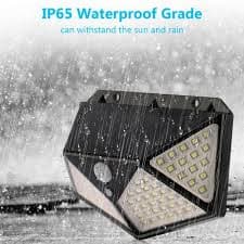 چراغ دیواری خورشیدی هوشمند سنسور دار مدل SX-100 SOLAR — تصویر ۹