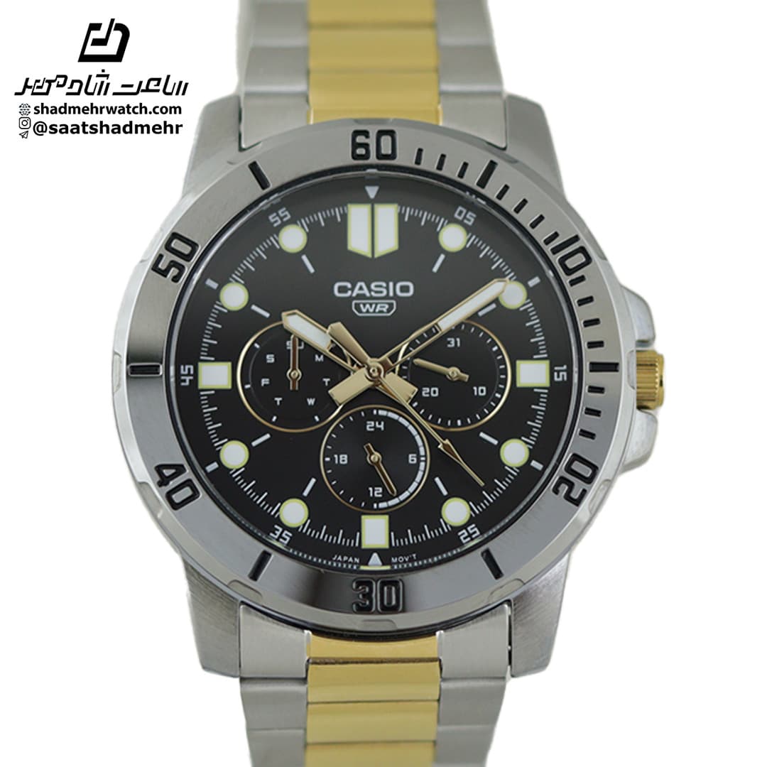 ساعت مچی مردانه کاسیو (Casio) MTP-VD300SG-1E — تصویر ۸