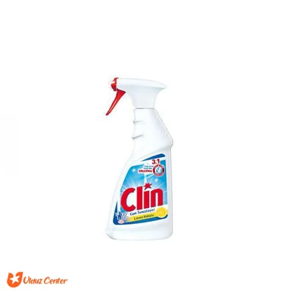 اسپری شیشه پاک کن Clin با رایحه لیمو 500 میل — تصویر ۳