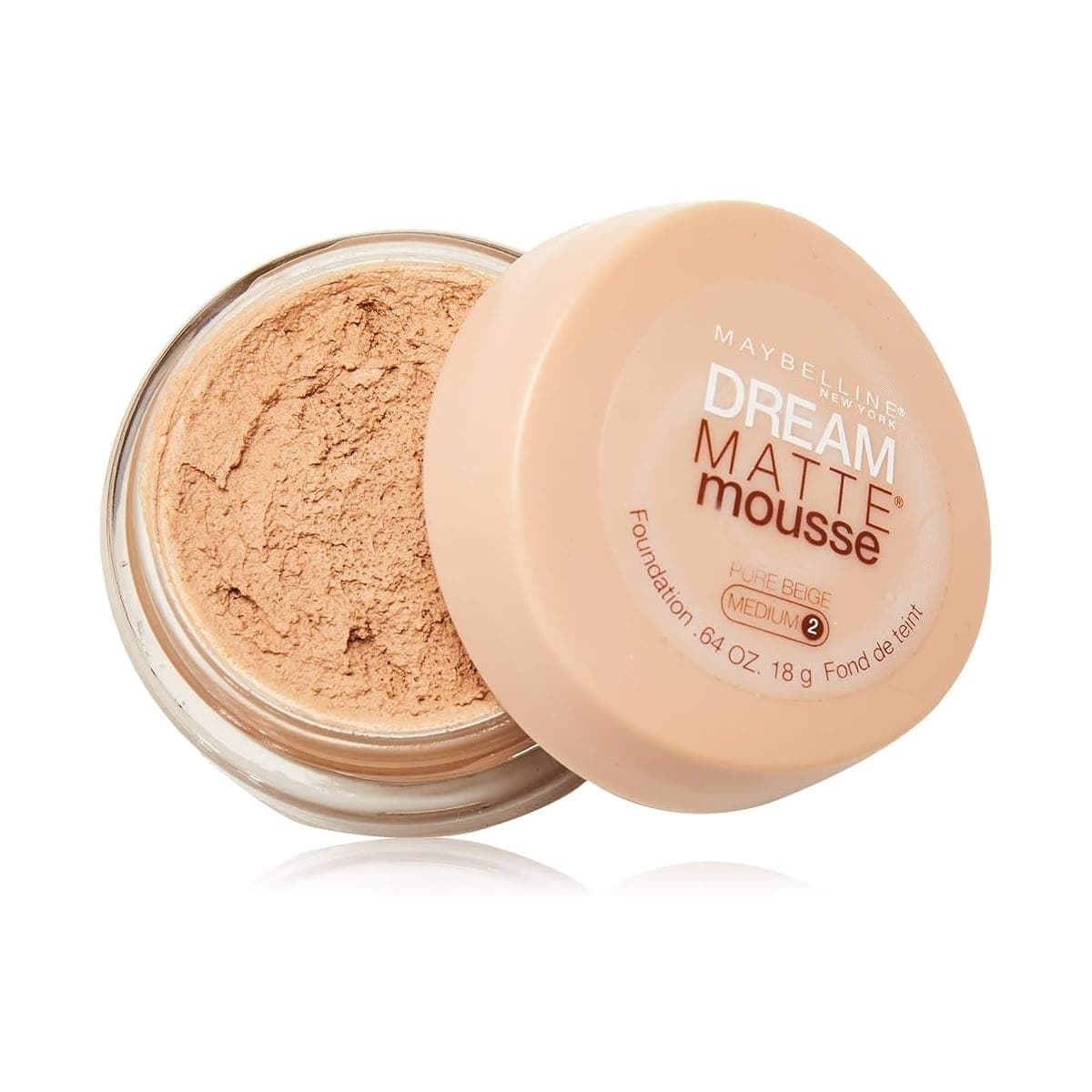موس آرایشی میبلین مدل Dream Matte Foundation — تصویر ۳