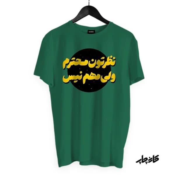 تیشرت نظرتون محترم ولی مهم نیس — تصویر ۱۱