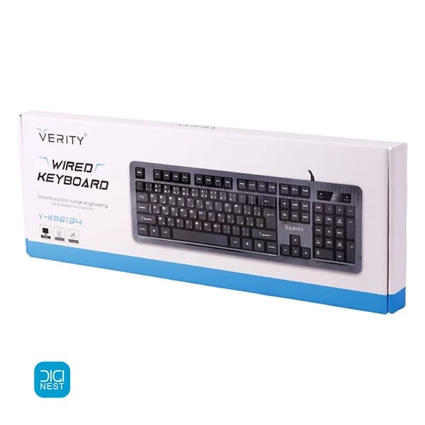 کیبورد سیم دار وریتی مدل V-KB 6134 — تصویر ۶