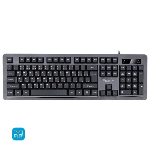 کیبورد سیم دار وریتی مدل V-KB 6134 — تصویر ۴