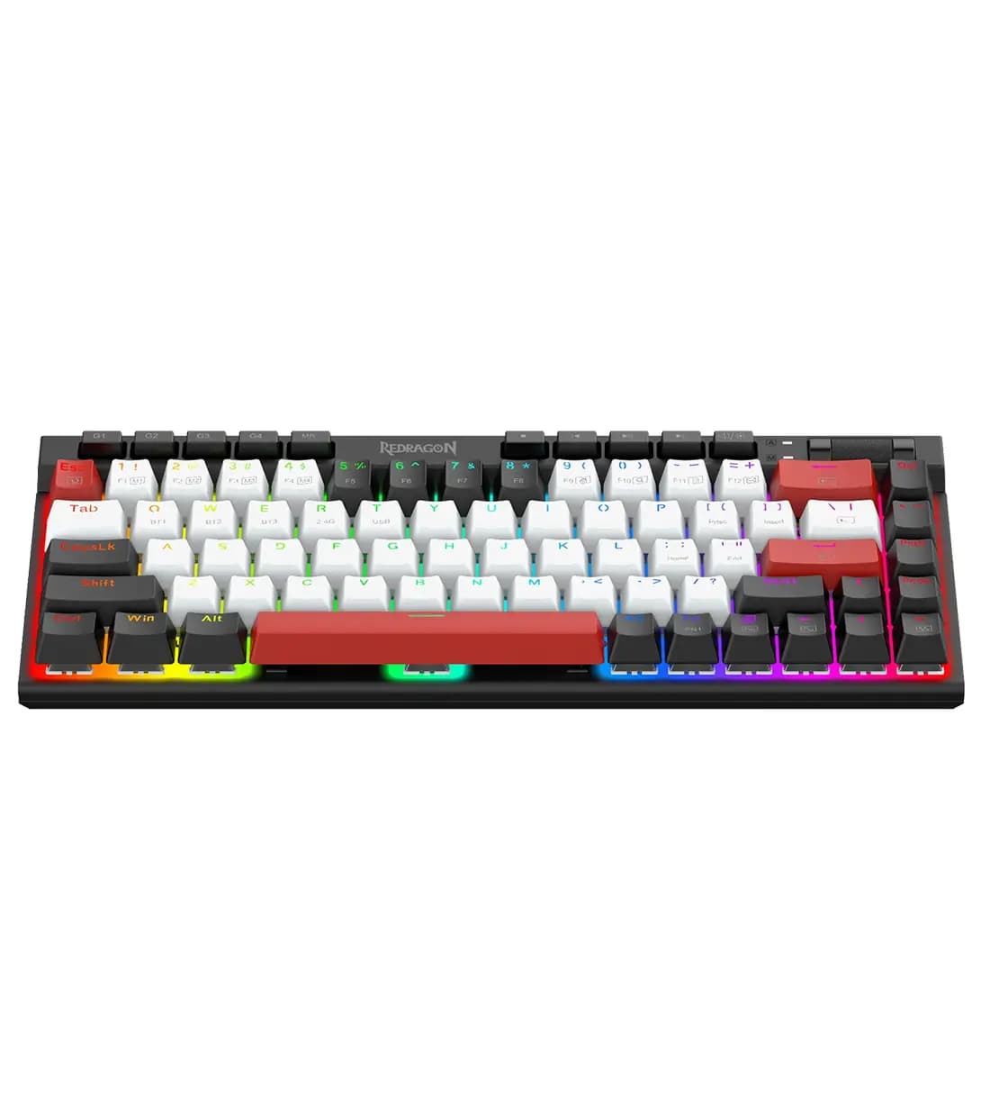کیبورد مکانیکال گیمینگ ردراگون REDRAGON K635 WBR RGB — تصویر ۷