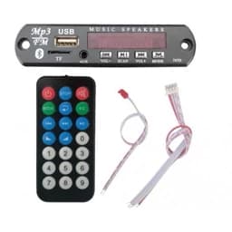 پخش کننده MP3 PLAYER پنلی بلوتوثی 5V اکولایزردار — تصویر ۹