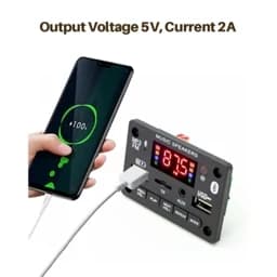 پخش کننده MP3 PLAYER پنلی بلوتوثی دارای آمپلی فایر 2X40W مدل KH-G018 — تصویر ۷