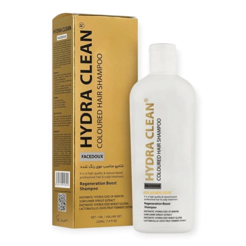 شامپو موی رنگ شده هیدراکلین مدل CH حجم 220mL