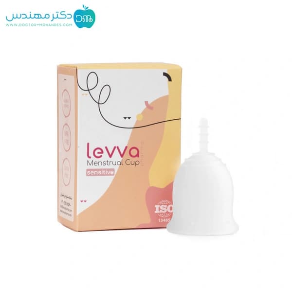 کاپ قاعدگی لیوافارما مدل Sensitive (برای افراد حساس) — تصویر ۲