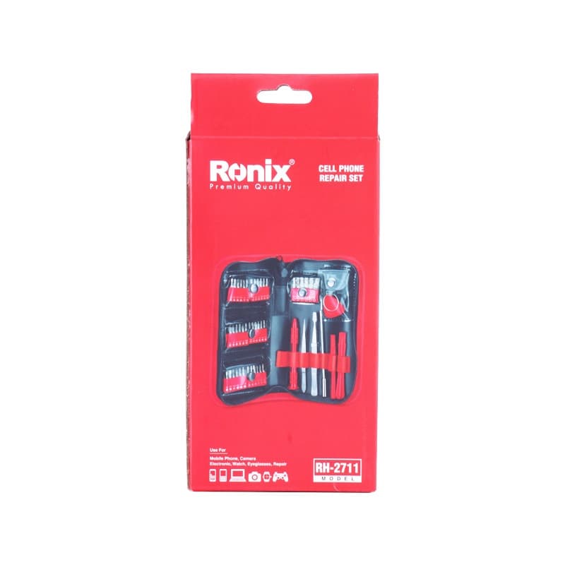 ست پیچ گوشتی تعمیرات موبایل رونیکس مدل RH-2711 — تصویر ۶