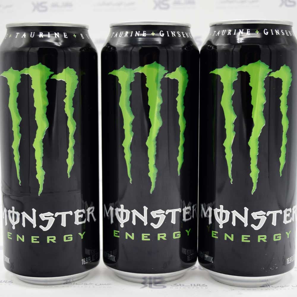 انرژی زا مانستر MONSTER مدل جینسینگ دار (بلک) اصل هلند حجم 500 میلی لیتر — تصویر ۵