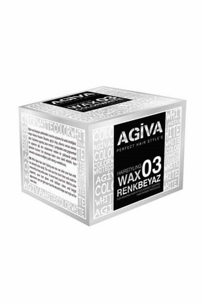 واکس مو رنگی آگیوا (سفید) AGIVA WAX WHITE 03 — تصویر ۵