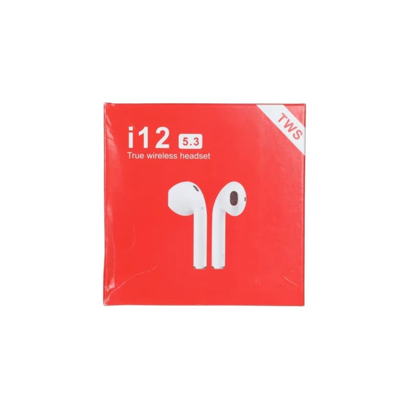 ایرفون بی سیم مدل i12 TWS 5.3 – سفید — تصویر ۶