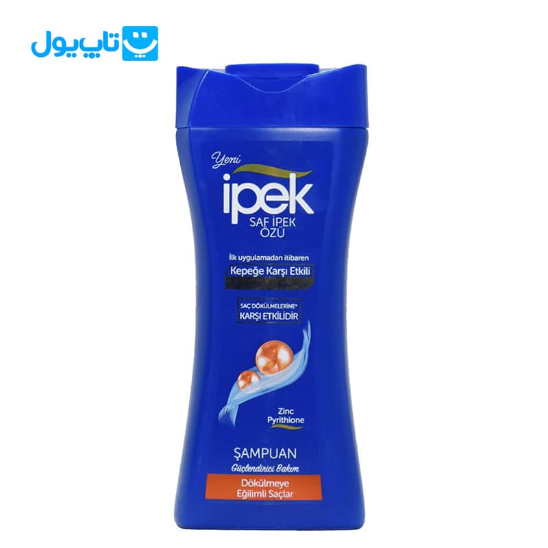 شامپو ایپک ipek مدل Zinc Pyrithione ضد شوره و ضد ریزش حجم 480 میلیلیتر — تصویر ۲