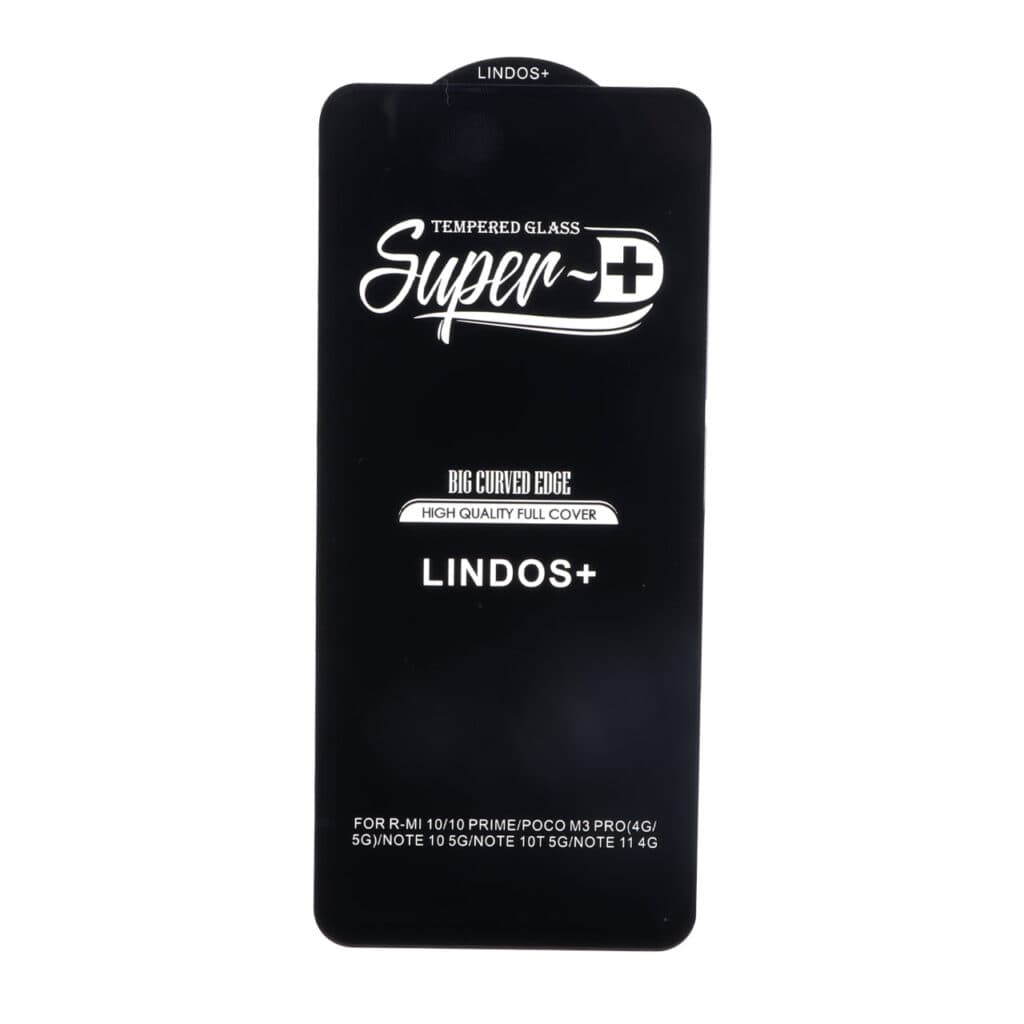 محافظ صفحه نمایش شیشه ای Full Cover Super D Plus مدل Xiaomi Redmi Note 12S / Redmi Note 11 4G / Redmi Note 11S / Redmi Note 10 4G / Redmi Note 10S / Poco M5S / Poco M4 Pro 4G — تصویر ۳