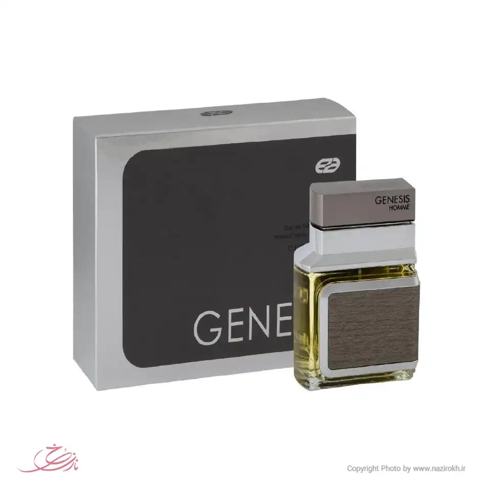 ادکلن جنسیس هوم Genesis Homme عمادارا طرح امپر — تصویر ۲