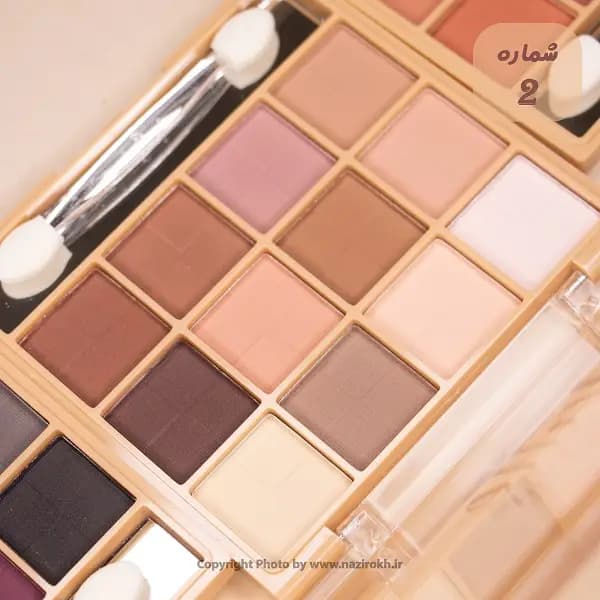 سایه چشم 12 رنگ دودوگرل شماره 2 — تصویر ۲