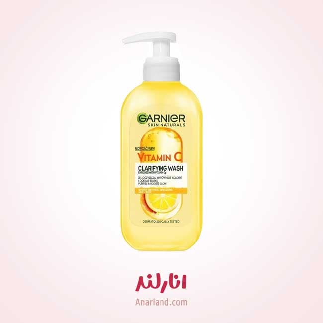 ژل شستشو صورت گارنیر مدل Vitamin C حجم 200 میلی لیتر — تصویر ۸