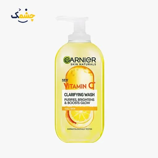 ژل شستشو صورت گارنیر مدل Vitamin C حجم 200 میلی لیتر — تصویر ۲