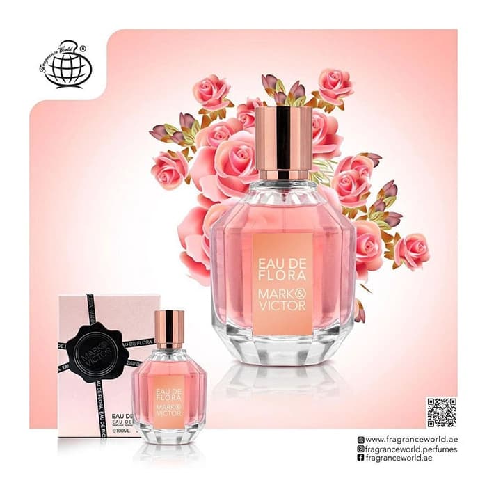 عطر ادکلن زنانه فلاور بمب 100ml فراگرنس ورد فلورا بلوم Flora Bloom — تصویر ۲