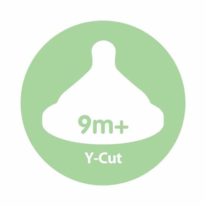 سرشیشه دوعددی سایز Y-CUT دکتر براونز (+9 ماه) اورجینال — تصویر ۳
