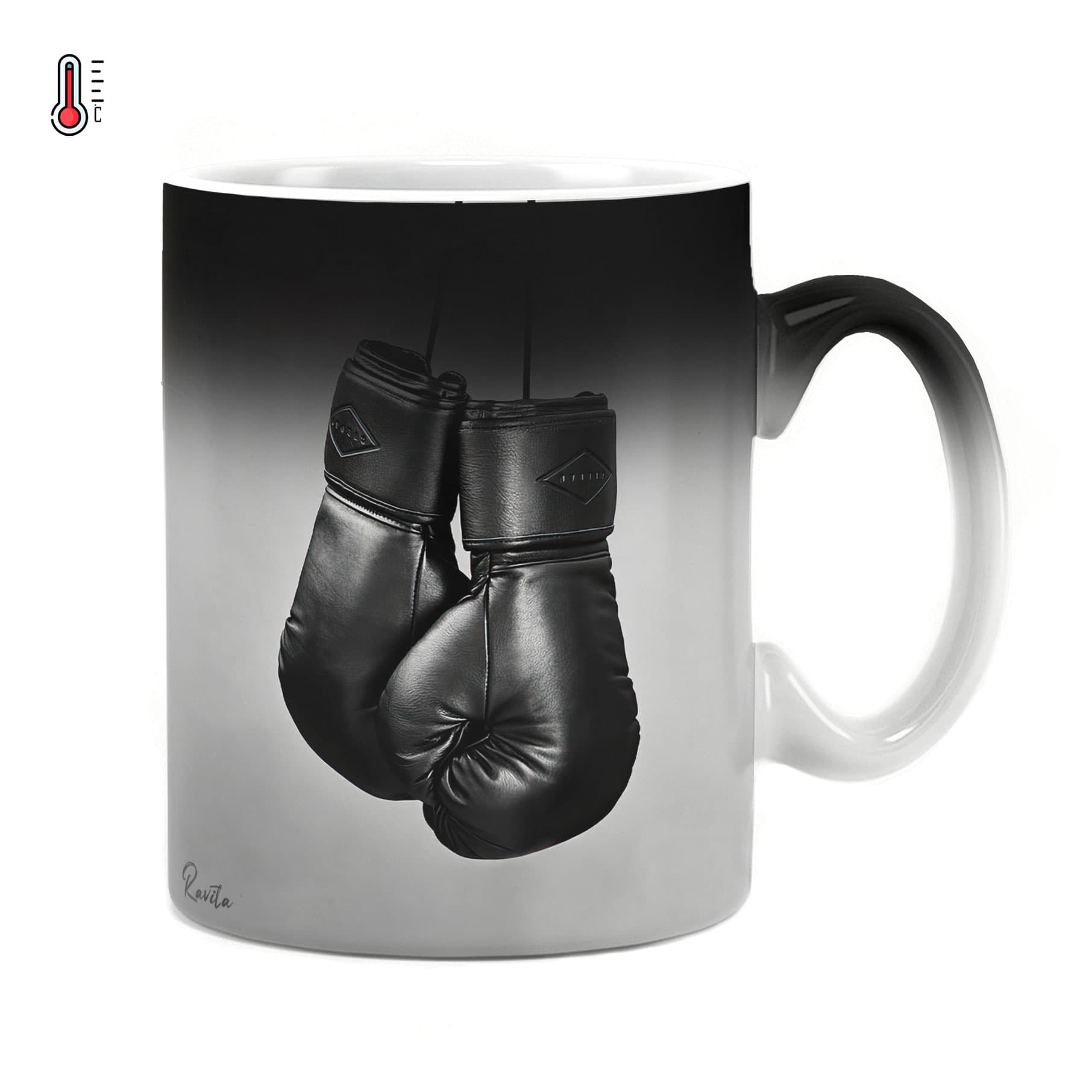 ماگ حرارتی راویتا طرح مبارز بوکس – Boxing Fighter کد 3694 — تصویر ۵