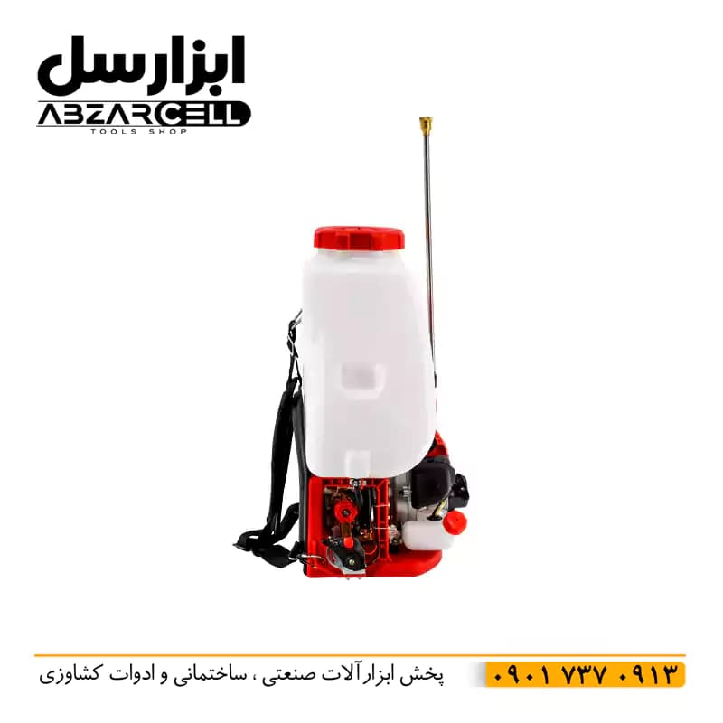 سمپاش موتوری پشتی 25 لیتری FST — تصویر ۶