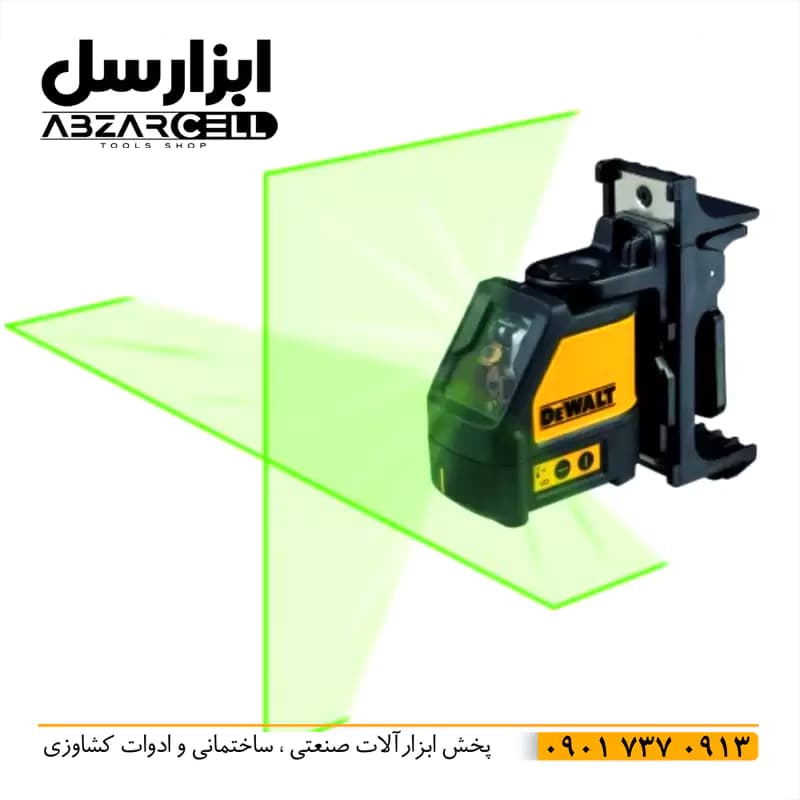 تراز لیزری نور سبز 2 خط 180 درجه دیوالت DEWALT م DW180-2Line | — تصویر ۶