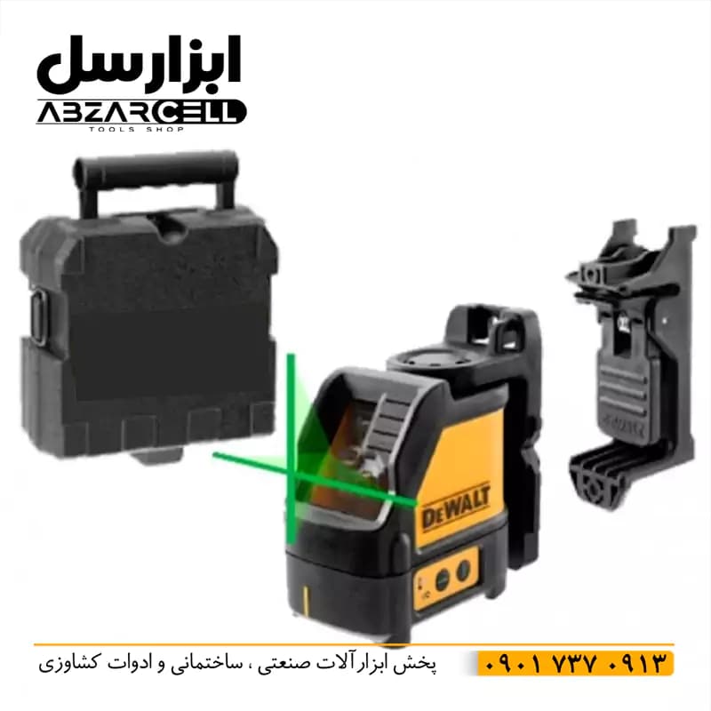 تراز لیزری نور سبز 2 خط 180 درجه دیوالت DEWALT م DW180-2Line | — تصویر ۷