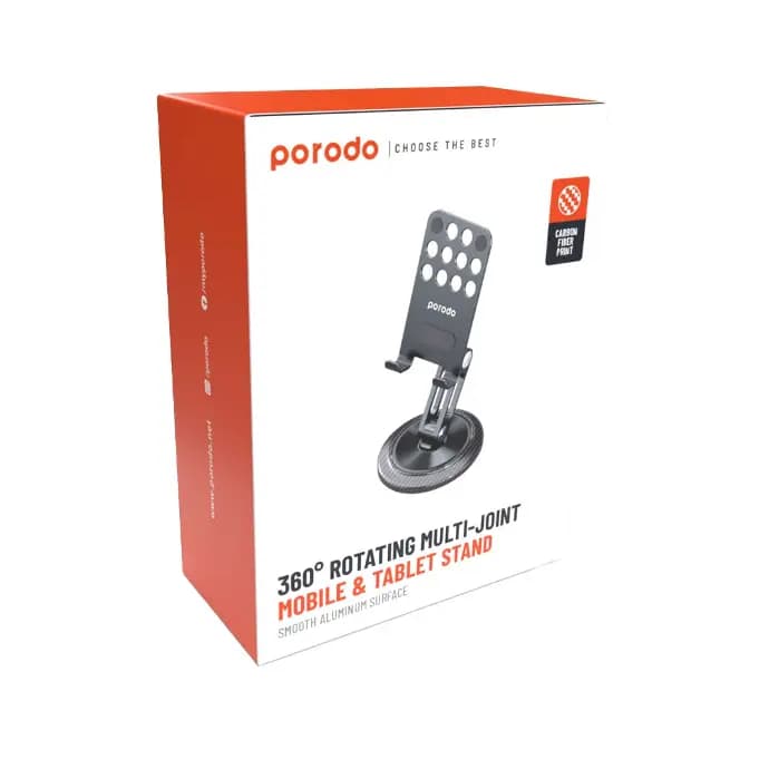 پایه نگهدارنده 360 درجه پرودو Porodo 360 Rotating Multi Joint PD-ACPS360 — تصویر ۸